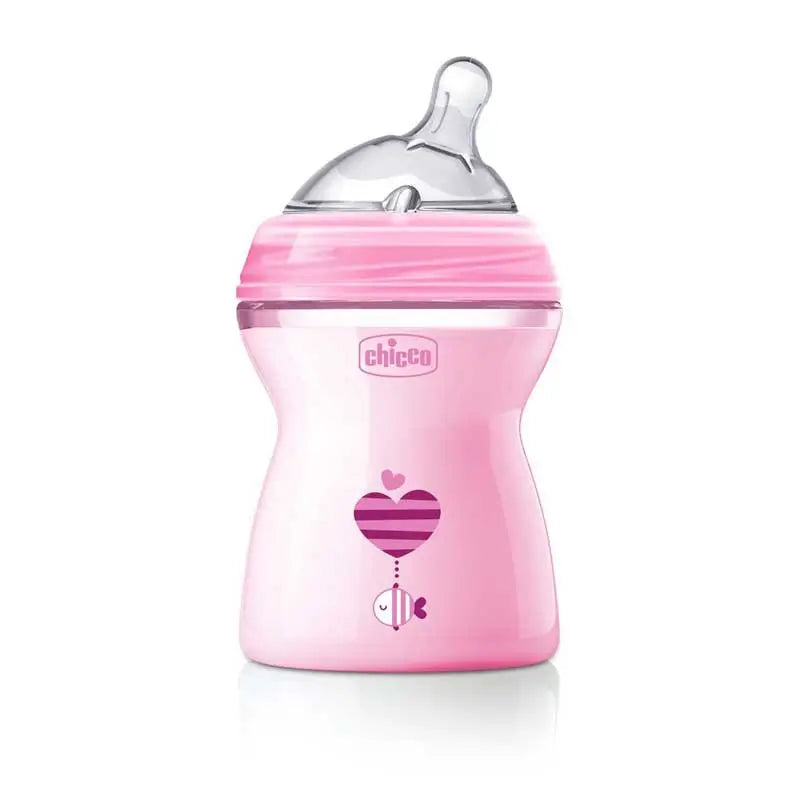 Chicco Biberon natural feeling Rosa  250 ml +2 Meses