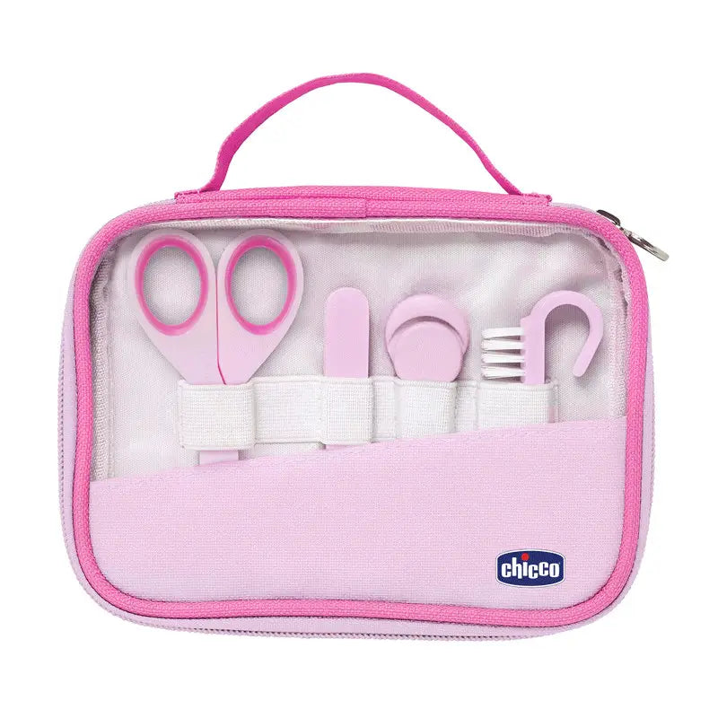 Chicco - Set de Cuidado de Uñas Happy Hands Rosa