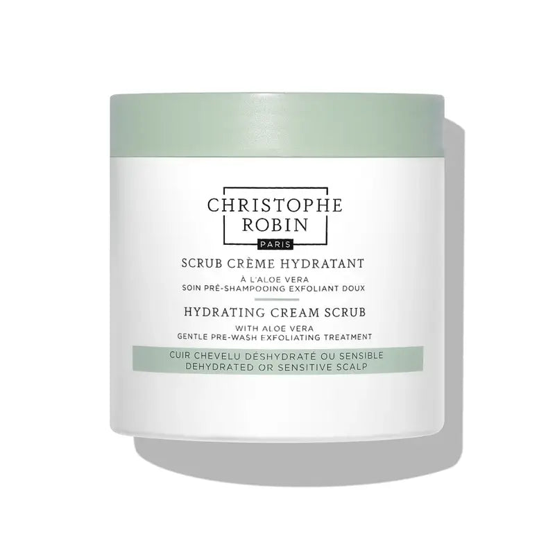 Christophe Robin Crema Exfoliante Hidratante Con Aloe Vera , 250 ml