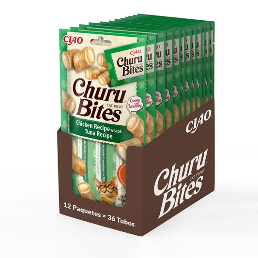 Churu Cat Bites Receta De Atún Display 12X30Gr