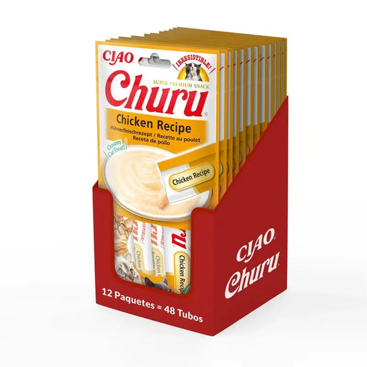 Churu Cat Receta De Pollo Display 12X56Gr