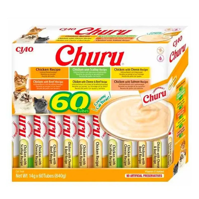 Churu Cat Variedades De Pollo 60X14Gr