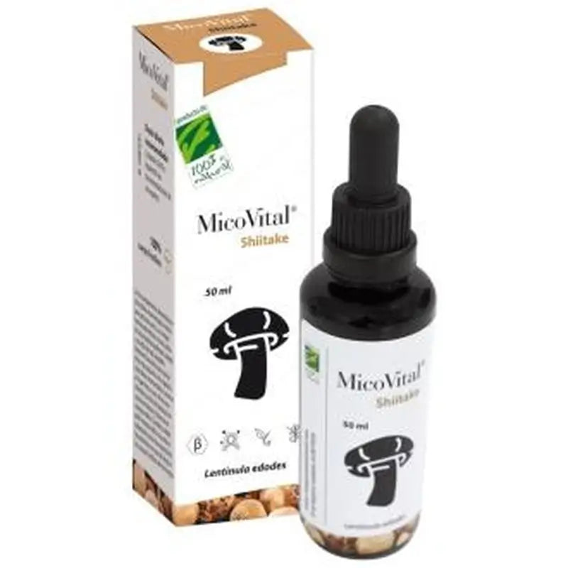 Cien Por Cien Natural Micovital Shiitake 50Ml.