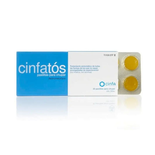 Cinfatos 10 mg Pastillas Para Chupar 20 unidades