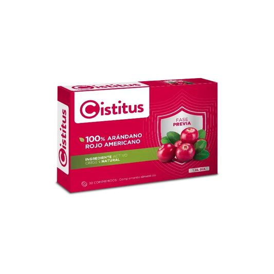 Cistitus 130 mg Concentrado Arándano Rojo, 30 comprimidos