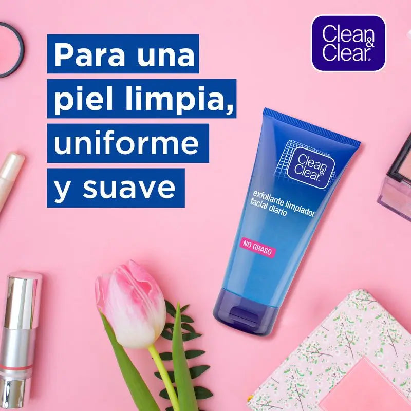 Clean&Clear Exfoliante Diario Efecto Peeling 150Ml