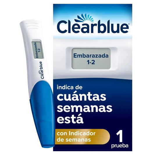 Compra Clearblue Digital Prueba de Embarazo con Indicador de Semanas 1 Test Digital al mejor precio