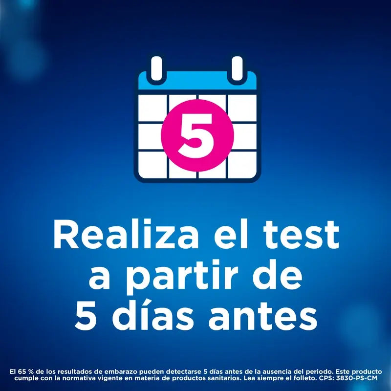 Clearblue Digital Prueba de Embarazo con Indicador de Semanas, 1 Test Digital