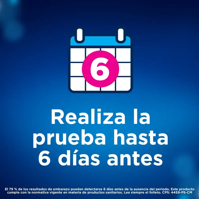 Clearblue Ultratemprana Prueba de Embarazo 10 mI, Resultados 6 Días Antes, 1 Test Analógico