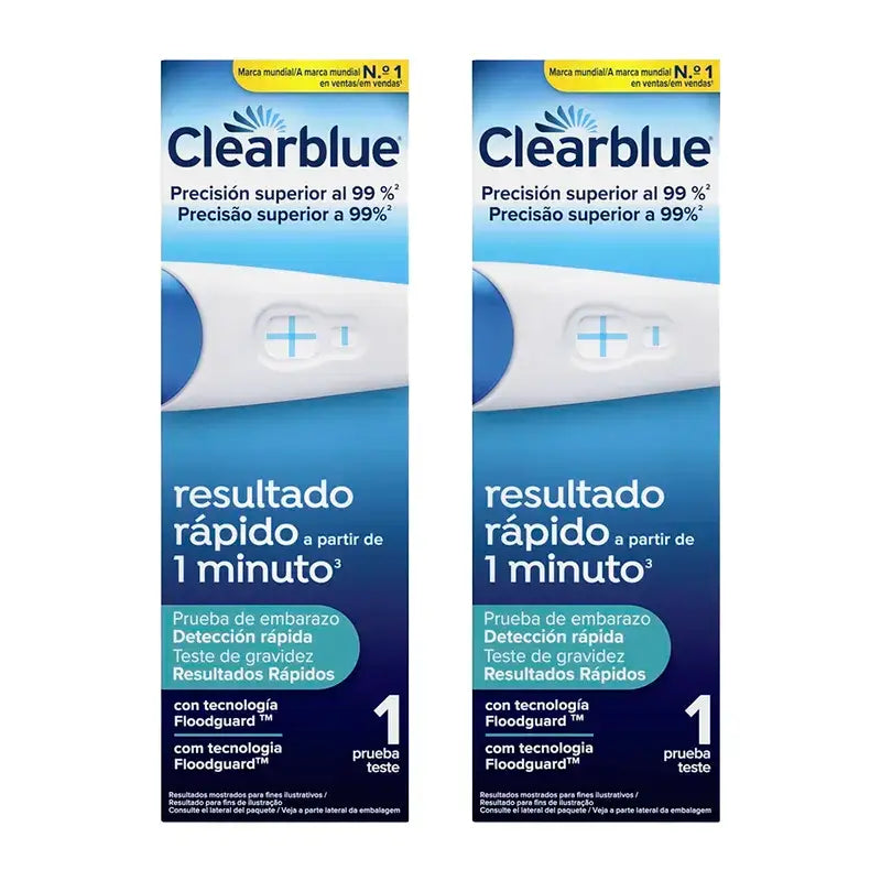 Clearblue Pack Plus Test Embarazo Analógico, 2 Pruebas