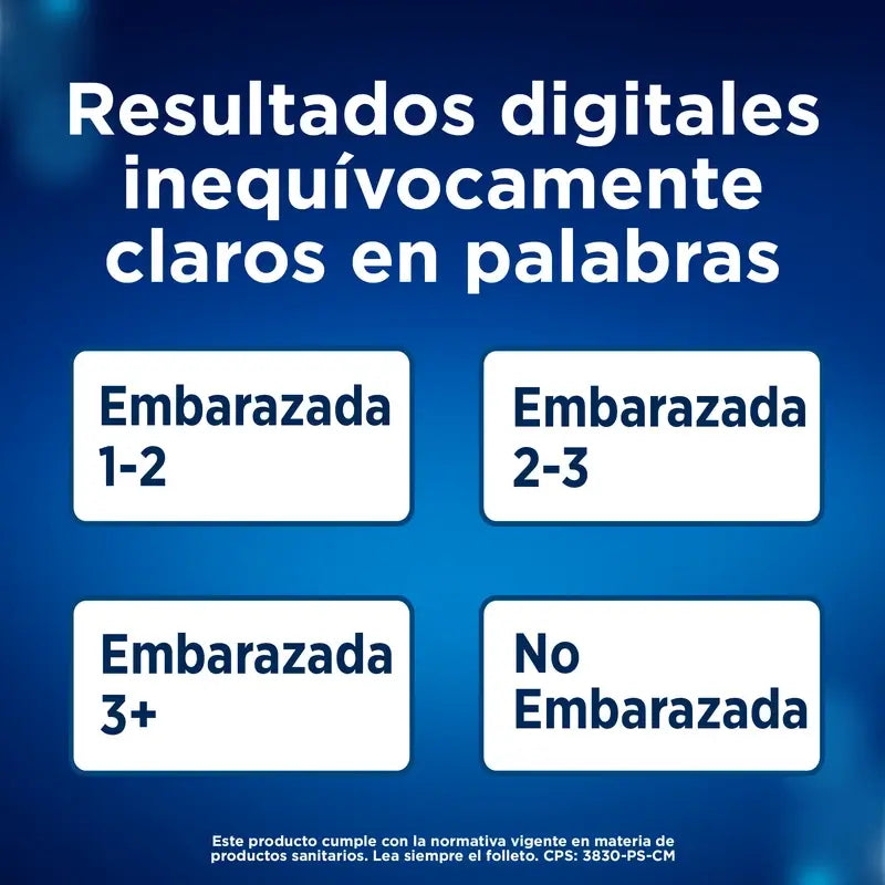 Clearblue Pack Digital Test Embarazo, 2 Pruebas