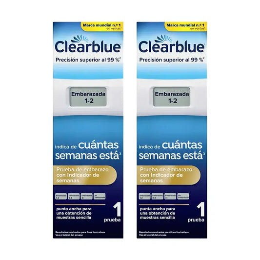 Clearblue Pack Digital Test Embarazo, 2 Pruebas