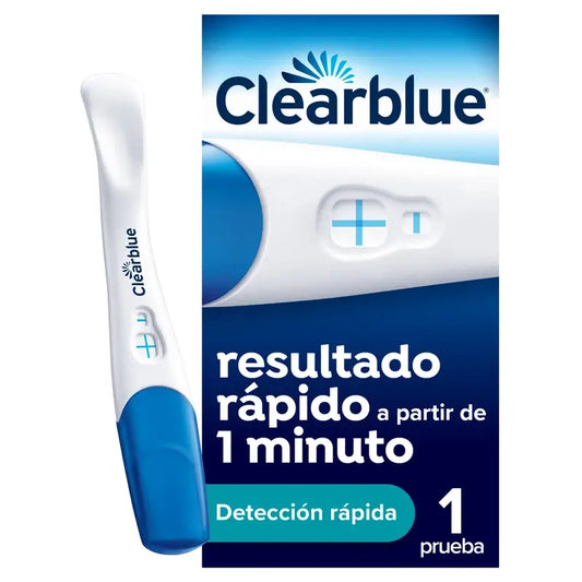 Compra Clearblue Prueba de Embarazo con Deteccion Rapida Resultado Desde Tan Solo 1 Minuto 1 Test al mejor precio