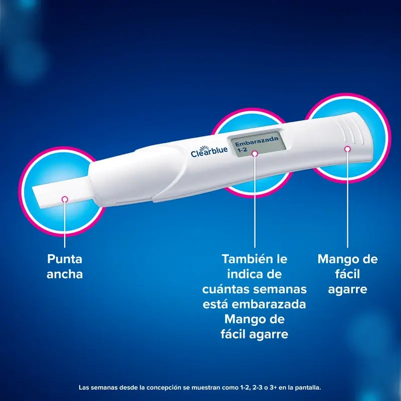 Clearblue Prueba De Embarazo Ultratemprana Con Doble Verificación, 2 Pruebas