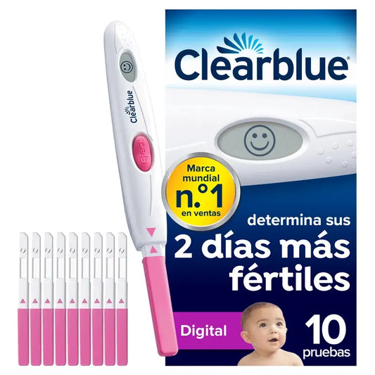 Compra Clearblue Digital Prueba de Ovulacion 1 Soporte Digital y 10 Tests al mejor precio