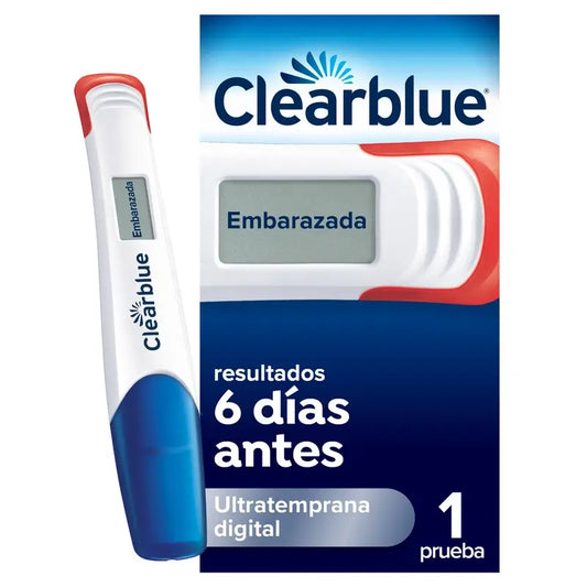 Compra Clearblue Prueba de Embarazo con Deteccion Rapida Resultado Desde Tan Solo 1 Minuto 1 Test al mejor precio