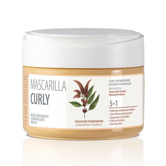 Clearé Institute Mascarilla Método Curly Cabello Rizado 300 Ml