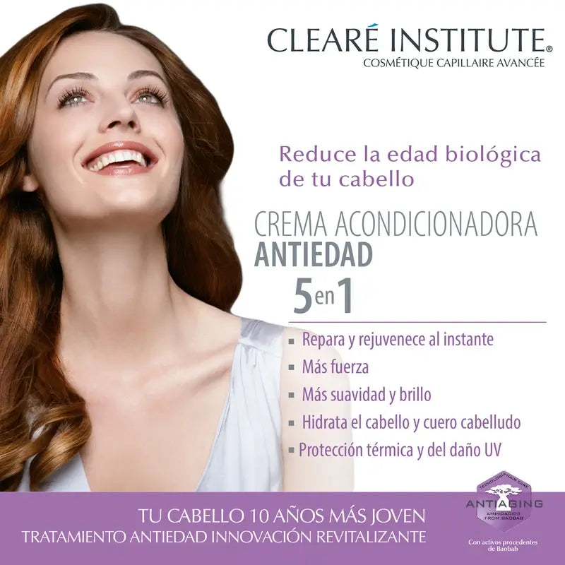 Clearé Institute Crema Acondicionadora Redesnficiante Antiedad 200 Ml.