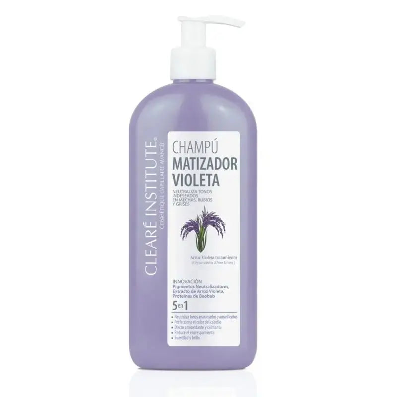 Cleare Institute Matizador Violeta Champu 400Ml.