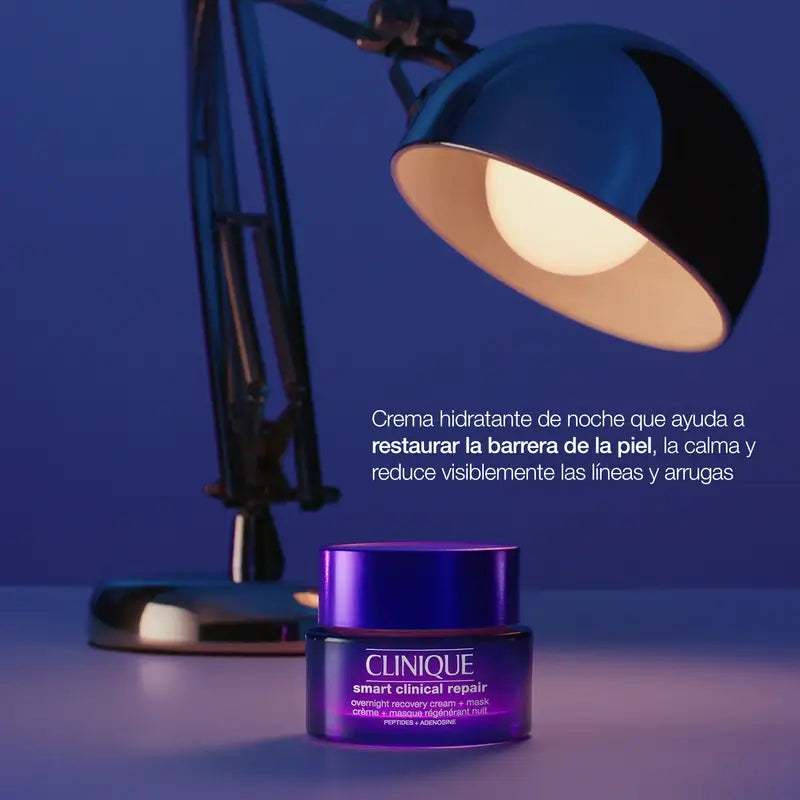 Clinique Crema De Recuperación Nocturna + Mascarilla, 50 ml