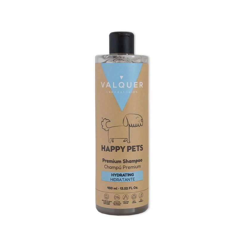 Valquer Laboratorios Pets Champu Premium Hidratante, 400 ml