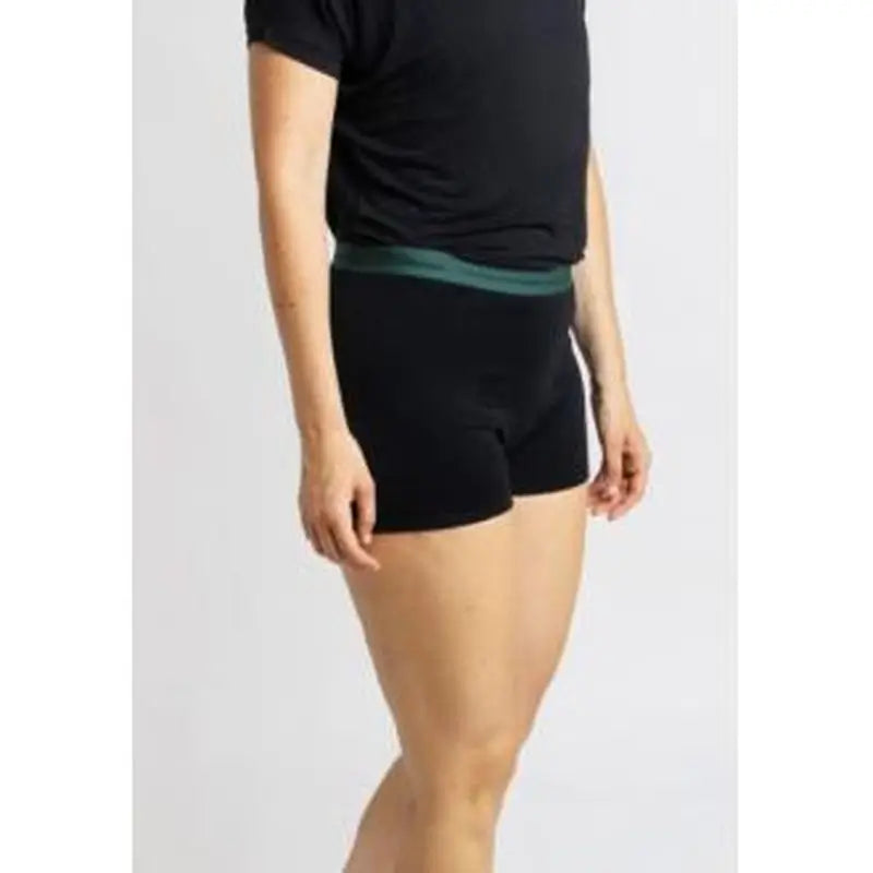 Cocoro Short Menstrual Negro/Verde Flujo Abundante 1/Xs.