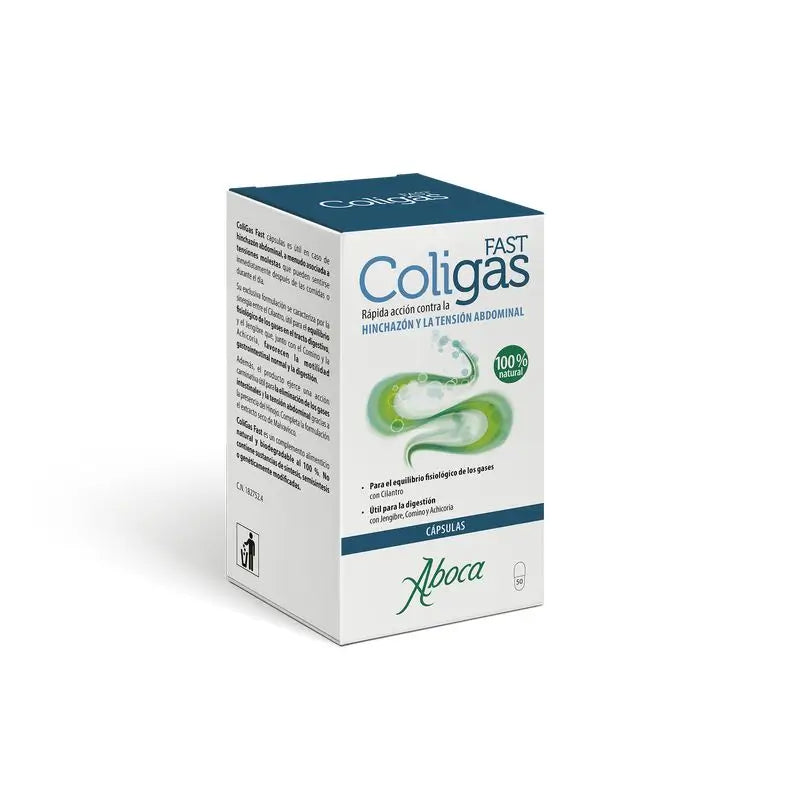 Aboca Coligas Fast Frasco, 50 capsulas