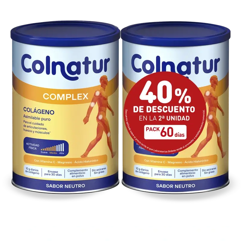 Colnatur Bipack Complex 2ªunidad 40% Descuento, 2 x 330 gramos