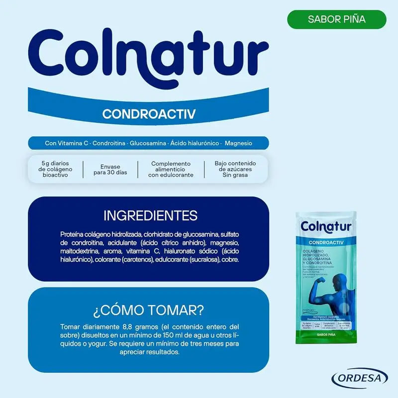 Colnatur Condroactiv 8,8 Gr, 30 unidades