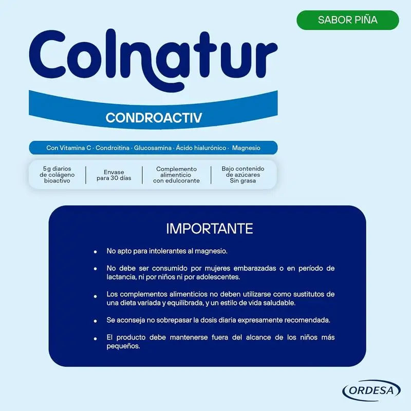 Colnatur Condroactiv 8,8 Gr, 30 unidades