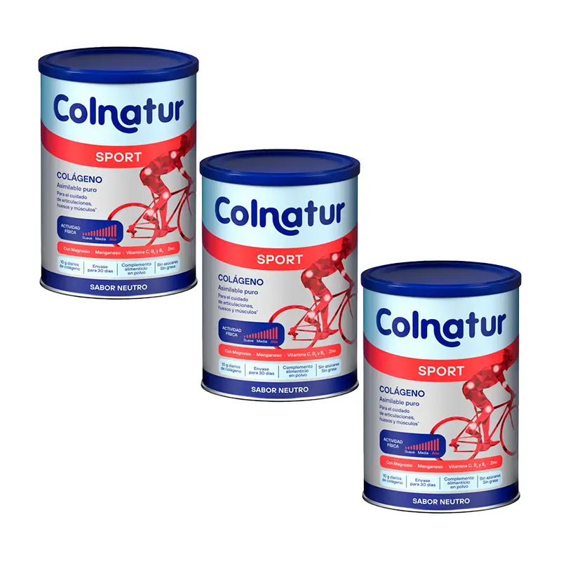 Colnatur Pack Sport Neutro, 3 x 330g