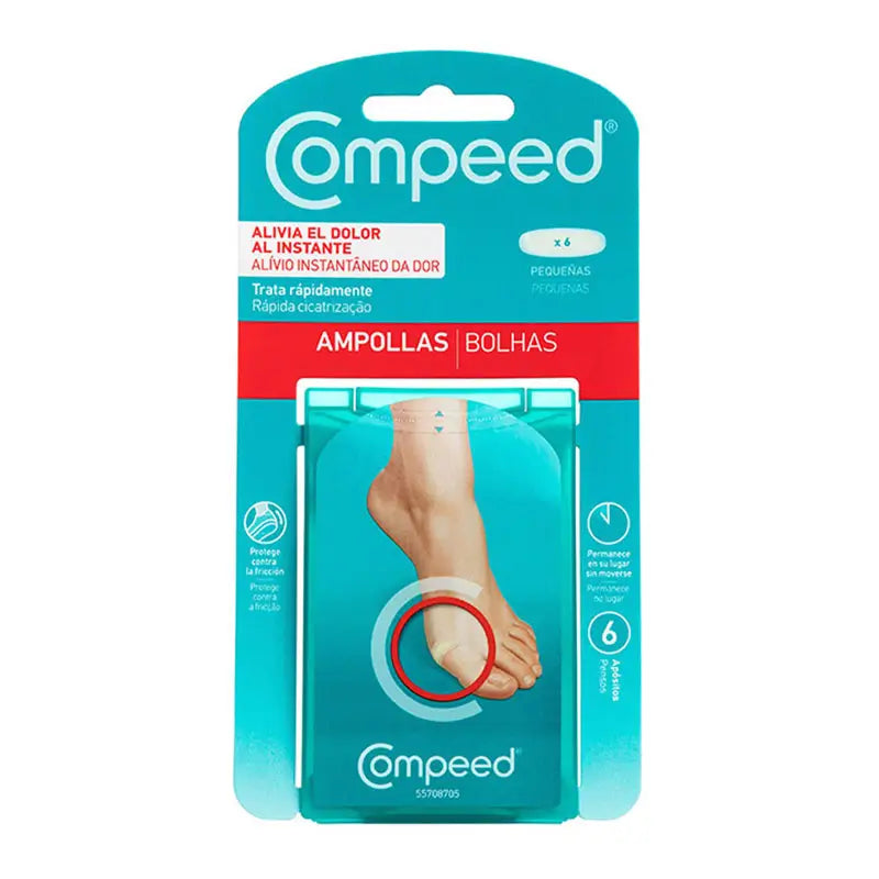 Compeed Apósitos Ampollas Pequeñas 6 unidades