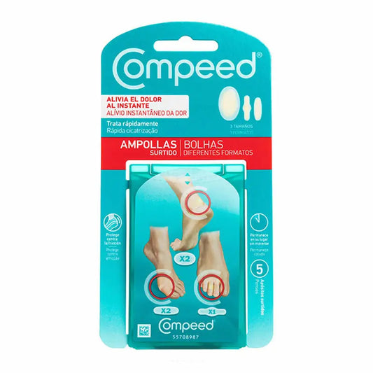 Compeed Pack Mixto Ampollas 5 unidades