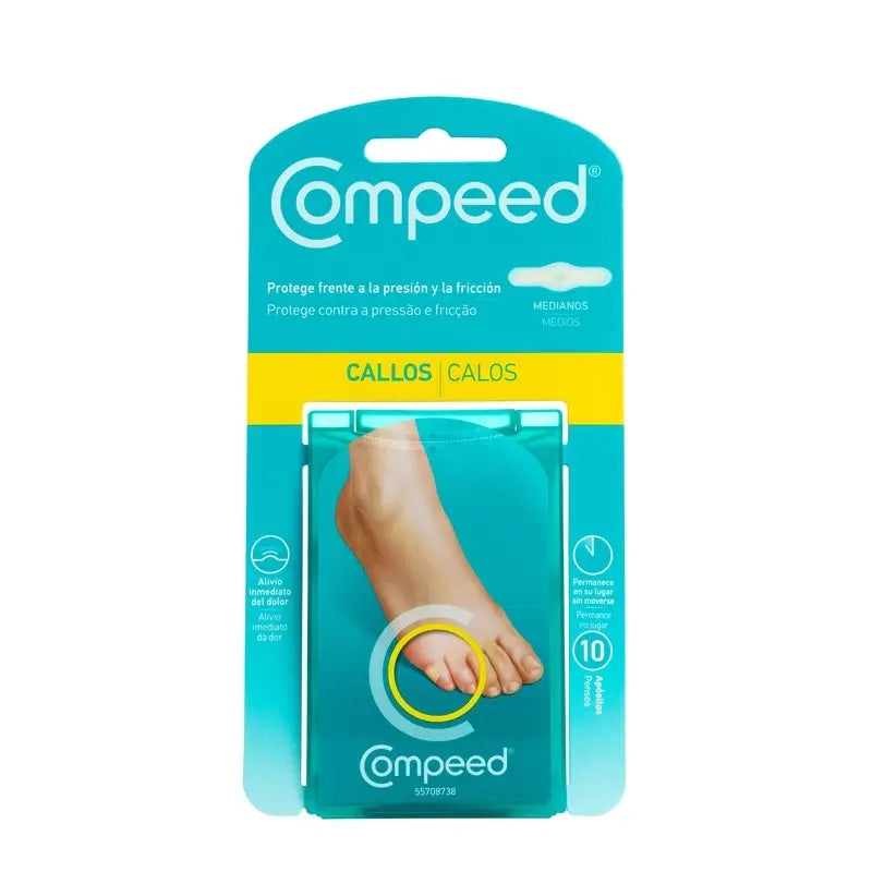 Compeed Callos Protección Medianos 10 unidades