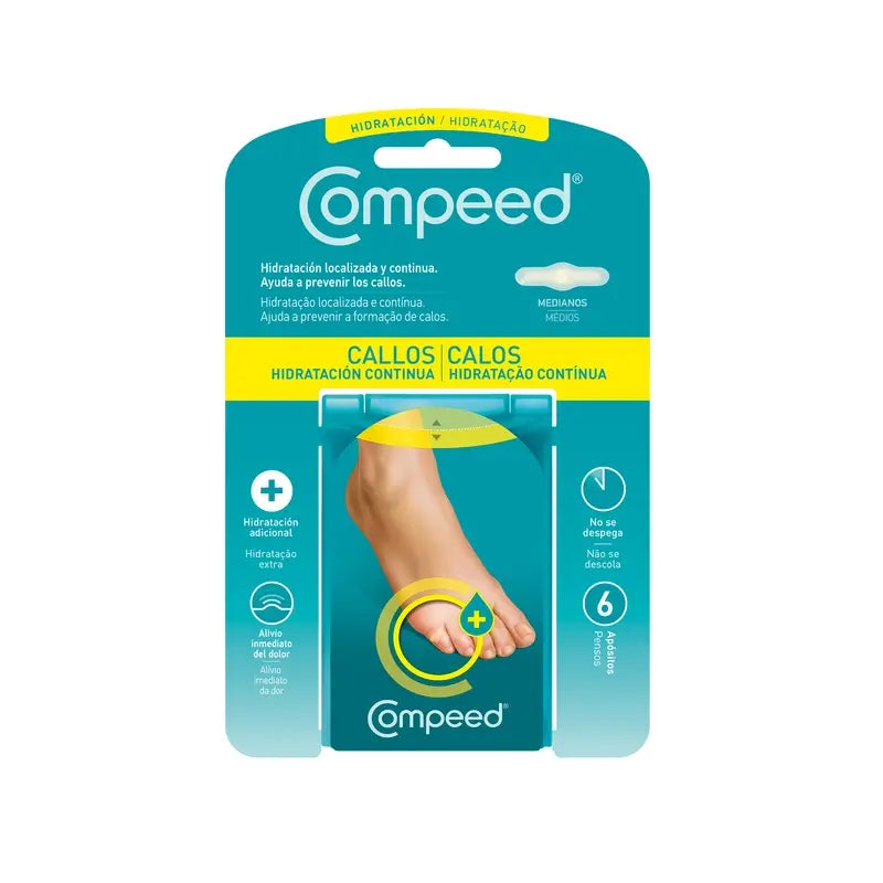 Compeed Callos Protección Medianos 10 unidades