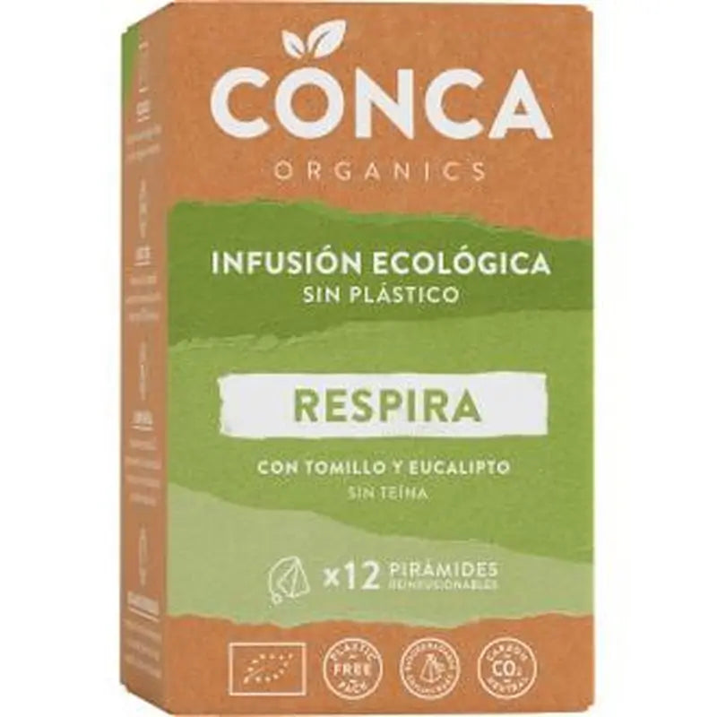 Conca Organics Respira Infusion 12Piramides. Eco