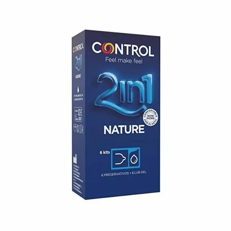 Control 2 In 1 Nature, 6 Unidades