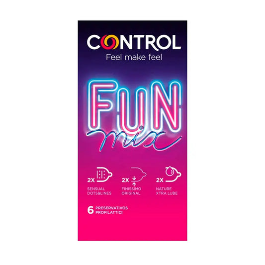 Control Preservativo Fun Mix 6 unidades Surtidas