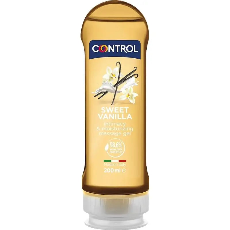 Control Madagascar Sweetness Vainilla Gel de Masaje 2 en 1, 200ml