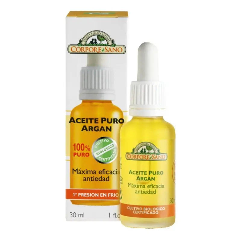 Corpore Sano Aceite De Argan Bio 100%Puro 30Ml.