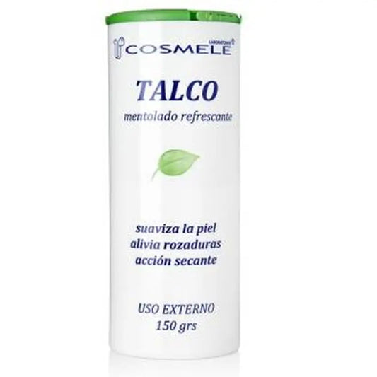 Cosmele Talco Mentolado Refrescante Rozaduras 150Gr.