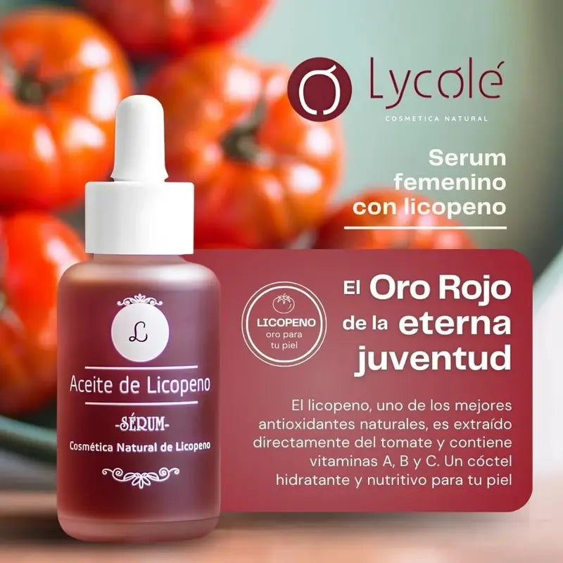 Cosmetica Natural De Licopeno Sérum Aceites De Licopeno Mujer 50Ml. Lycole