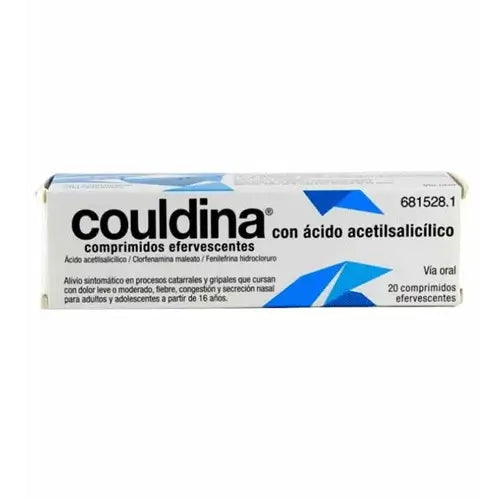 Couldina 20 comprimidos Efervescentes