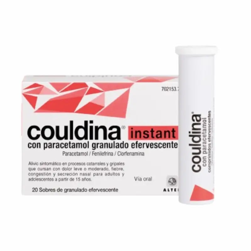 Couldina Instant con Paracetamol 20 sobres Efervescentes