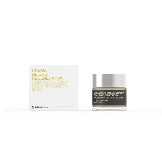 Botánicapharma Crema Facial Oro Regenerativa Fps 15, 50 Ml