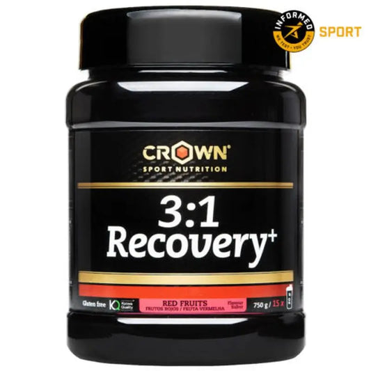 Crown Sport Nutrition 3:1 Recovery+ Frutos Rojos , 750 gr (15 porciones)