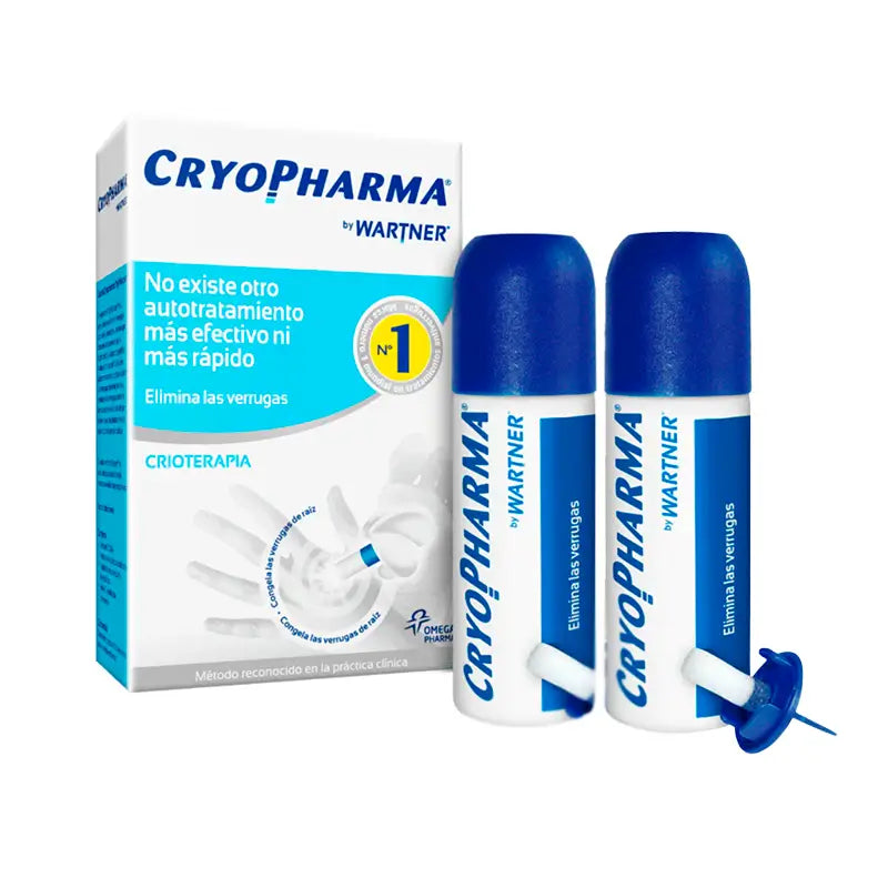 Cryopharma Pack Tratamiento Contra Las Verrugas, 2 x 50 ml