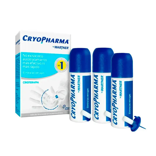 Cryopharma Pack Tratamiento Contra Las Verrugas, 3 x 50 ml