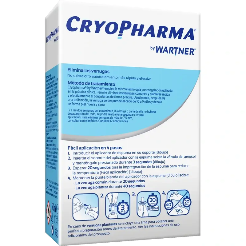 Cryopharma Tratamiento Contra Las Verrugas 50 ml