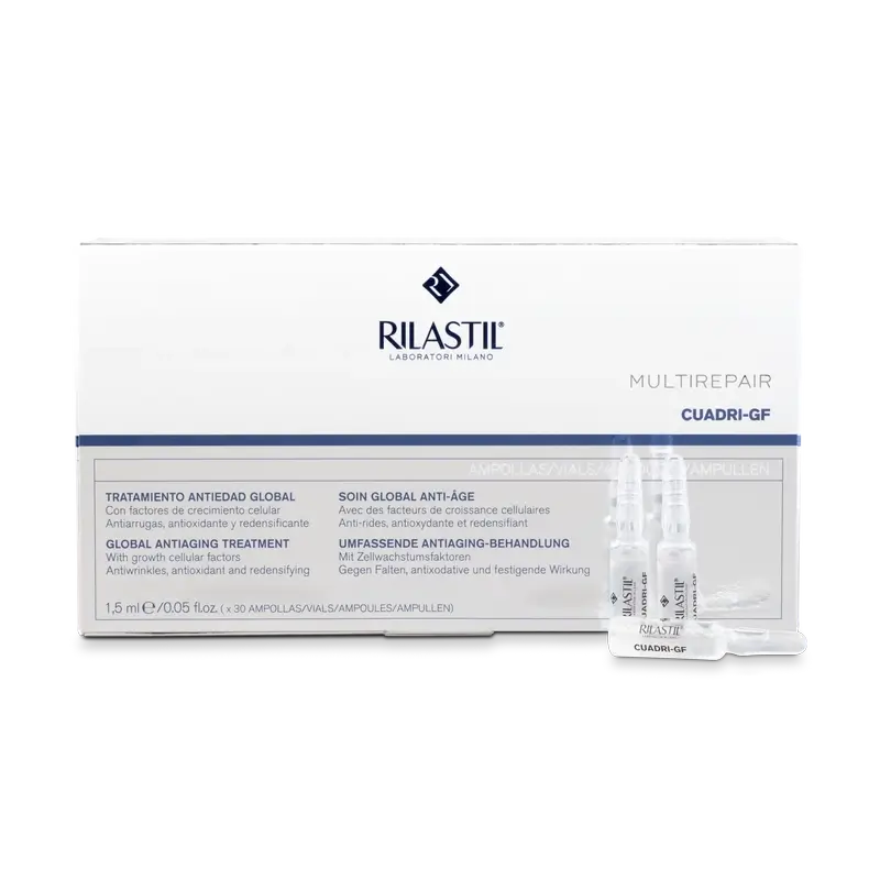 Rilastil Cuadri Gf 30 Ampollas x 1,5 ml